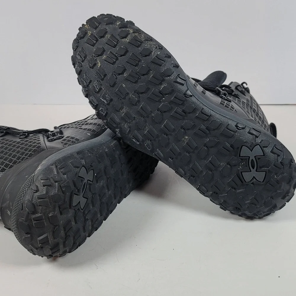 Under Armour HOVR Ridge Trek Storm Proof Hiking Boots 3025573-003 Mens 10.5